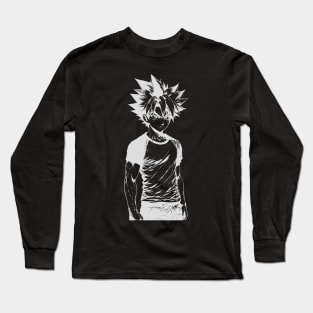 Fan Art Of Goku 09 Long Sleeve T-Shirt